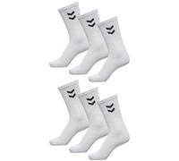 Calcetines unisex hummel set de 6 pares deportivos básicos por encima del tobill
