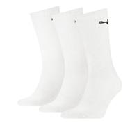 Calcetines unisex ligeros PUMA Sport Crew, pack de 3 pares, Ropa, Blanco, 43-46