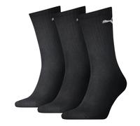 Calcetines unisex ligeros PUMA Sport Crew, pack de 3 pares, Ropa, Negro, 43-46