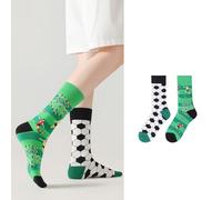 Calcetines unisex para hombre, mujer y niño, con diseños divertidos: fútbol y campo verde. Un regalo diferente para ambos sexos.
