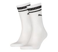 Calcetines unisex PUMA Crew Heritage (2 pares), Ropa, Blanco, 39-42 39-42