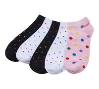Calcetines Urban Classics No Show Arcoíris Con Puntos 5 Pares Para Zapatillas