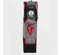 Calcetines Volcom Snow Shield mezcla de lana naranja shock