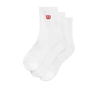 Calcetines Wilson Quarter Top 3 Pack Wu00083511zab Bright White