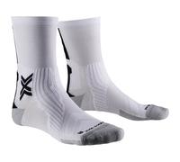 X-Socks Bike Perform Crew, Calcetines, Unisex adulto, Arctic White/Opal Black, 42-44
