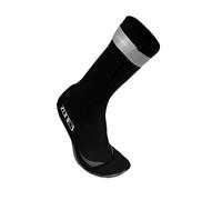 Calcetines Zone3 Natación de Neopreno Gris Reflectante, Talla M