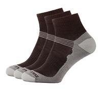 Calcetines Zulu Merino Lite 3 pack Talla de calcetines: 39-42 / Color: gris/marrón