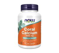 Calcio de coral NOW, 1000 mg (100 cápsulas)