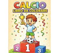 Calcio libro da Colorare (lejla book)