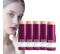 Calcio Multi Balm Stick, Nourishing Repair Cream para la cara y los ojos, Formulado con crema hidratante antiarrugas de calcio para mejorar (5 unidades)