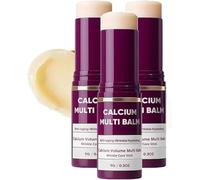 Calcio Multi Balm Volume Stick Colágeno coreano Hidratante Antienvejecimiento Reafirmante Cuidado de la piel para ojos, cara y cuello Tratamiento de arrugas Fórmula central hidratante (3Piezas)