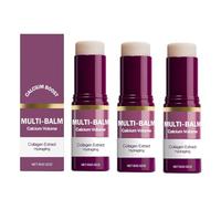 Calcio Multi Bálsamo, Antiedad y Firming Korean Skincare Stick, Anti Aging Eye Cream contra arrugas y ojeras, Colágeno Humectante para ojos, cuello, cara (3 unidades)