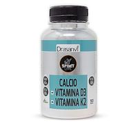 Drasanvi SPORT LIVE CALCIO, VITAMINA D3 + K2 by - Ayuda al mantenimiento de huesos y a la fijación del calcio - SIN GLUTEN - 90 comprimidos