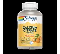 Calcium Citrato, suplemento de calcio - 60 comp bucodispersables Solaray