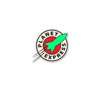 Calcoman?a de vinilo para auto de Futurama Planet Express | Color | 5"