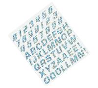 Calcoman?as hologr?ficas con n?meros y letras para despegar y pegar Pinewood Derby de Revell