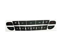 Calcomanía Botón Coche Compatible Con Megane Para Master Control Aire Acondicionado Maestro Pegatina Reparación Botones Kit Tablero CA Para Coche
