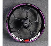 Calcomanía Cubo De Rueda Motocicleta, Pegatina Reflectante Llanta para Suzuki GSXS1000 Gsx-s 1000 R Gsxs/1000/R/S1000/S Calcomanía llanta(Color17)