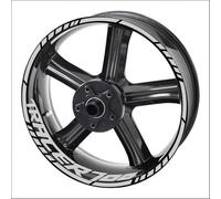 Calcomanía Cubo Rueda Interior Exterior Motocicleta, Pegatinas Impermeables Decorativas Llanta para Yamaha Tracer 9 900 700 GT Adhesivo Cubo Rueda(Color12)