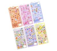 Calcomanía de animales de dibujos animados para agenda de diario, funda de teléfono, adorno de álbumes de recortes, calcomanía motivacional para niños, profesores, suministros para hacer tarjetas