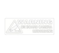 Calcomanía de cámara de automóvil: Pegatinas de Seguridad de la cámara de PVC Impermeable: Pegatinas a Prueba de Sol con una Fuerte adhesión para RV, Minivan, Camiones, Motocicleta