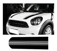 Calcomanía de capó Bonnet Racing Stripes Cubierta de Motor Calcomanías de Vinilo, para M=i=n=i C=o=o=p=e=r Countryman R60 Clubman R55 2010-2016