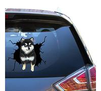 Calcomanía de coche con texto en inglés "I Love My Pomsky" para coche, pegatina 3D para hombre, impermeable, para tractor