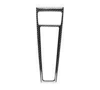 Calcomanía de fibra de carbono para marco de coche, accesorios de decoración compatibles con Porsche Macan 2014-2021 (clásico, marco de cambio de marchas 21)