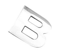 Calcomanía de letras para emblema de coche, a prueba de polvo, impermeables, diseño 3D único, calcomanías del para vehículos de automóviles
