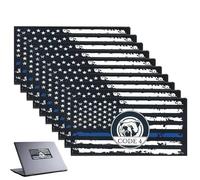 Calcomanía de los estados de campo, calcomanías de bandera de los Estados Unidos para autos - 10x Pegatina de la bandera de EE. UU. Para parachoques de camiones,6.7 pulgadas Emblema de aplicación de l