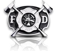 Calcomanía de metal para coche de bomberos, calcomanía de departamento de bomberos, insignia de emblema de bomberos para automóvil, camión, motocicleta