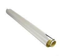 Calcomanía de pared de espejo acrílico reflectante para baño, dormitorio, sala de estar, decoración de azulejos de cocina, habitación de los niños, decoración del hogar, PET de 0.1 mm (50 x 150 cm)