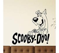 Calcomanía De Pared De Scooby Doo, Pegatinas De Vinilo De Dibujos Animados Para Niños De Scooby Doo, Decoración Del Hogar, Decoración Del Hogar, Habitación, Diseño Artístico, Mural 58 X 62 Cm