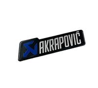 Calcomanía de Pegatina de Aluminio Resistente al Calor for Motocicleta de silenciador de Escape de Akrapovic (Color : JH128)