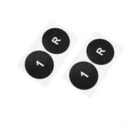 Calcomanía de repuesto para Maserati para Gran Turismo botón de cambio de marchas para mantener una presentación interior similar a la fábrica