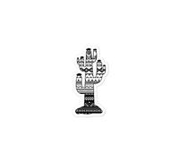 Calcomanía de vinilo con diseño de cactus azteca para hombres y mujeres, diseño bohemio del desierto sin burbujas