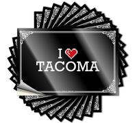 Calcomanía de vinilo impermeable para puerta con texto en inglés "At Home Decor Farmers Tattoos" (12 x 18 cm)