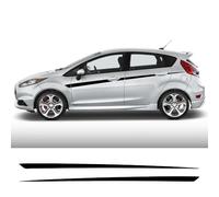 Calcomanía de Vinilo para la Cintura del Coche, con Rayas Laterales para Puertas, gráficos de Carreras, Accesorios Decorativos para Ford Fiesta ST200 Hatchback Sedan ST RS.