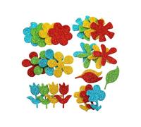 Calcomanía decorativa de espuma con números brillantes y corazones y estrellas para niños, manualidades, álbumes de recortes, decoración de cumpleaños, decoraciones de fiesta de vacaciones