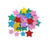 Calcomanía decorativa de espuma con números brillantes y corazones y estrellas para niños, manualidades, álbumes de recortes, decoración de cumpleaños, decoraciones de fiesta de vacaciones
