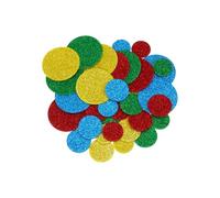 Calcomanía decorativa de espuma con números brillantes y corazones y estrellas para niños, manualidades, álbumes de recortes, decoración de cumpleaños, decoraciones de fiesta de vacaciones