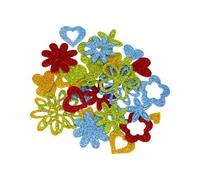 Calcomanía decorativa de espuma con números brillantes y corazones y estrellas para niños, manualidades, álbumes de recortes, decoración de cumpleaños, decoraciones de fiesta de vacaciones