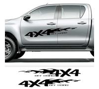 Calcomanía Decorativa para camioneta Todoterreno 4x4, para Ford Ranger F150, para Nissan Navara, para Mitsubishi L200 Triton para Dodge RAM 1500 Auto Stripe Lateral Calcomanía