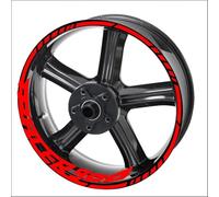 Calcomanía Decorativa para Cubo De Rueda Interior Y Exterior Motocicleta, Pegatina Impermeable para Llanta para Yamaha Tracer 9 900 700 GT Adhesivo Cubo Rueda(Color8)