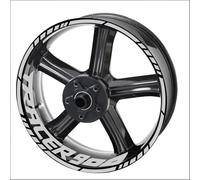 Calcomanía Decorativa para Cubo De Rueda Interior Y Exterior Motocicleta, Pegatina Impermeable para Llanta para Yamaha Tracer 9 900 700 GT Calcomanía llanta(Color5)