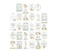 Calcomanía del mes del bebé, hitos de crecimiento, fotografía mensual conmemorativa para recién nacidos, niñas, niños, accesorios de fotos, suministros de regalo, accesorios de fotografía para bebés