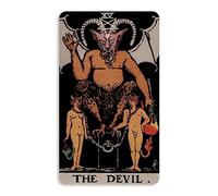 Calcomanía del tarot del diablo - [3.25 x 5.5 pulgadas]