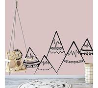 Calcomanía extraíble de 43x86cm Tribal Mountain For Kids Babys Room, papel tapiz de vinilo de material de pvc, pegatinas de pared de arte, wallpape a prueba de agua, decoración del hogar