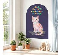 Calcomanía magnética de pared de 31.9 x 39.4 pulgadas (80 x 100 cm), pizarra magnética autoadhesiva, pizarra magnética de alta calidad para decoración de sala de juegos, aula y oficina