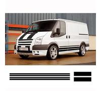 Calcomanía para Coche Lote de 4 Pegatinas para Coche, para Ford Transit MK6 MK7, Accesorios de Tuning, protección, Furgoneta Camper, gráficos Deportivos, Vinilo, Adhesivos para capó Motor.